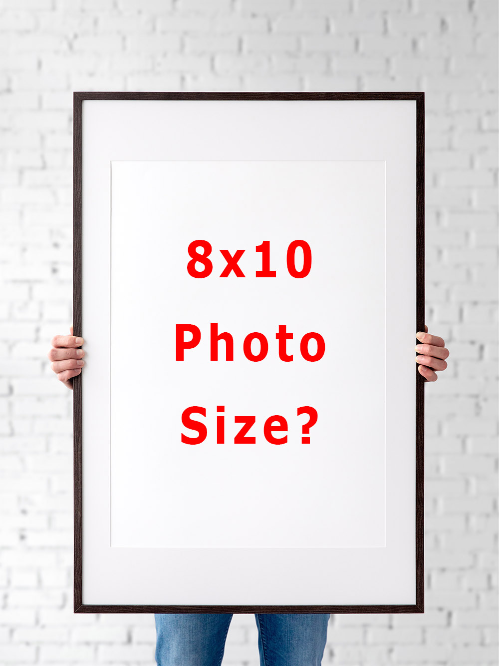 8x10 photo size