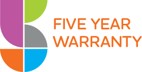 5-Year Warranty