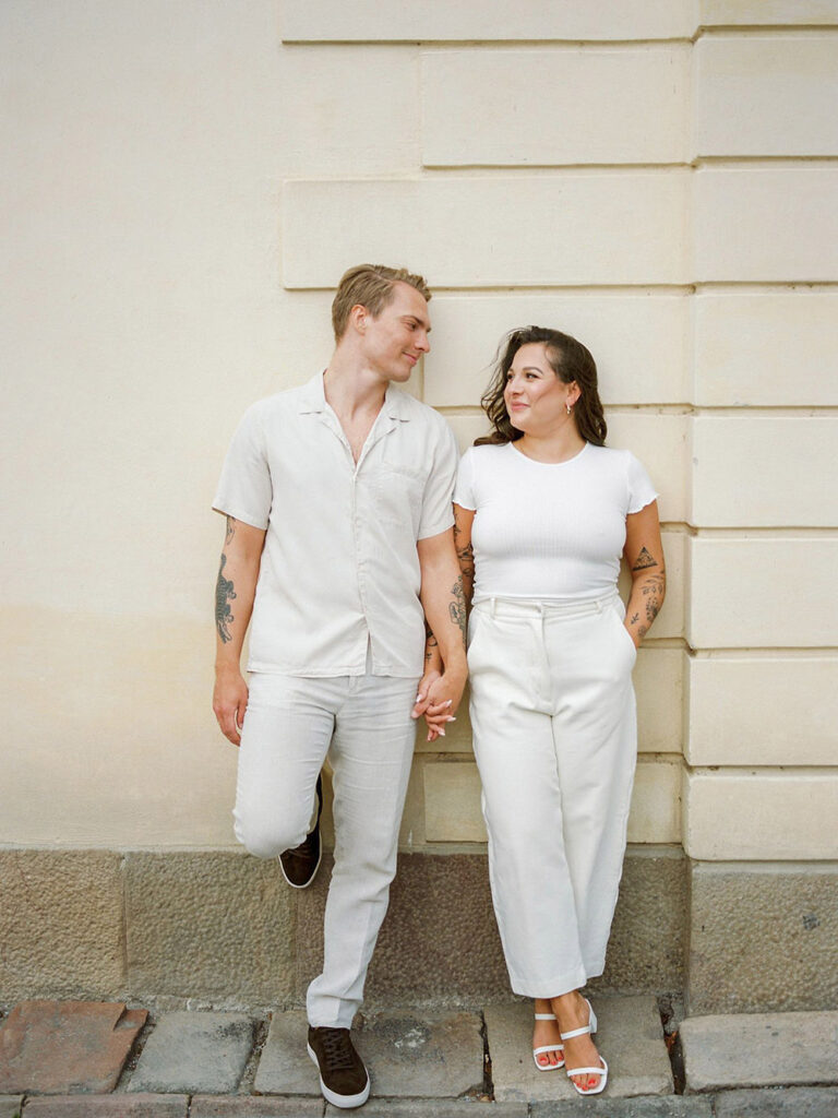 All-White or All-Black Attire