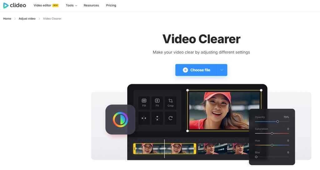 Clideo Video Repair