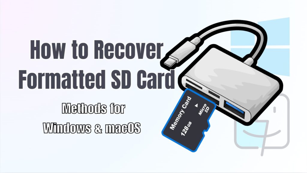 Recover Formatted SD Card