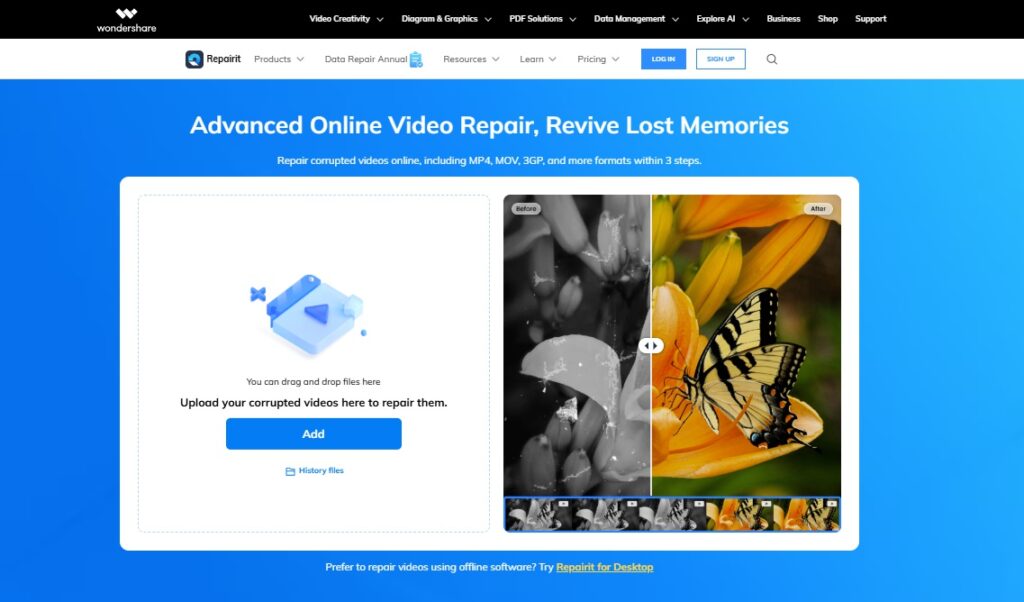 Wondershare Repairit Online
