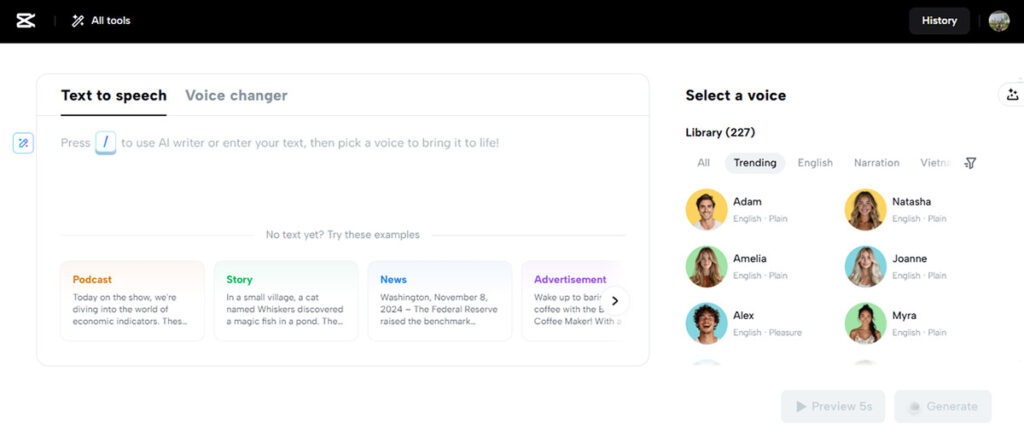 Convert Text-to-Speech