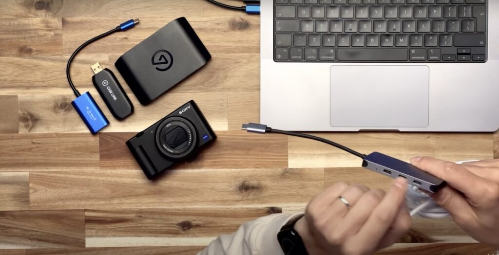 Connect CAMERA to your Mac