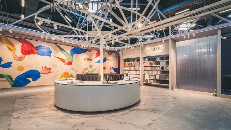 exhibition space photography display
